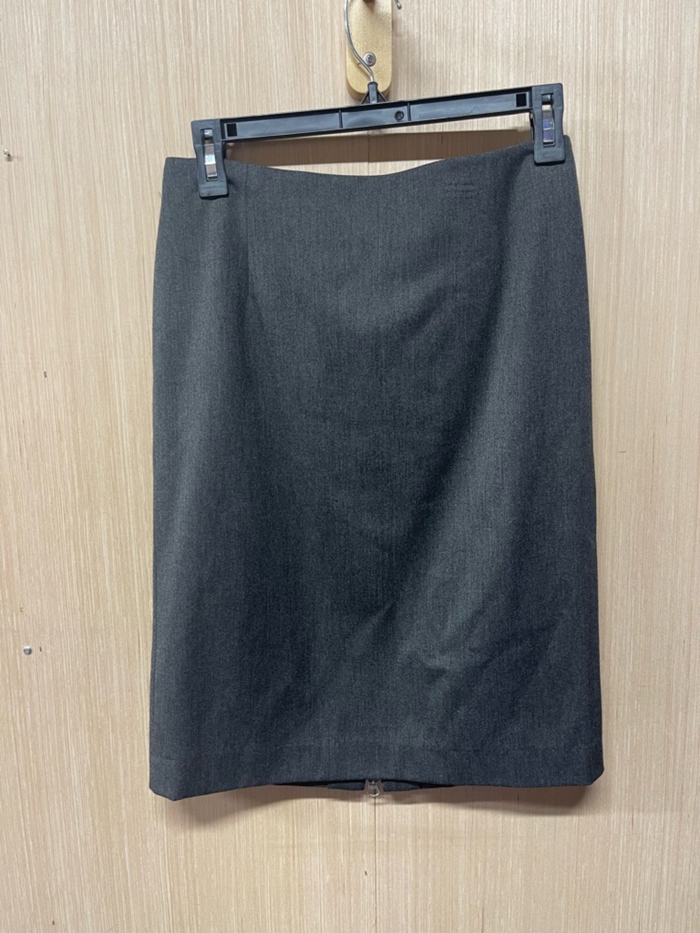 Women's Dark Gray Pencil Skirt - Tailored Professional Style